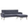 L-förmiges Sofa, gepolstert mit hellgrauem Stoff, 186 x 136 x 79 cm von vidaXL, Sofas - Ref: Foro24-247000, Preis: 351,75 €, ...