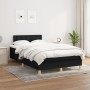 Cama box spring con colchón tela negro 120x200 cm de , Camas y somieres - Ref: Foro24-3140923, Precio: 381,98 €, Descuento: %