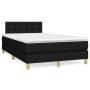 Boxspringbett mit schwarzer Stoffmatratze 120x200 cm von , Betten und Lattenroste - Ref: Foro24-3140923, Preis: 358,17 €, Rab...