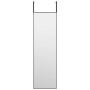 VidaXL Black glass and aluminum door mirror 30x100 cm by , Mirrors - Ref: Foro24-327405, Price: 40,29 €, Discount: %