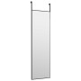 VidaXL Black glass and aluminum door mirror 30x100 cm by , Mirrors - Ref: Foro24-327405, Price: 40,29 €, Discount: %