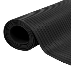 2x1 m wide ribbed non-slip rubber mat by , Floors and carpets - Ref: Foro24-141170, Price: 39,31 €, Discount: %