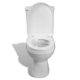 Inodoro WC con cisterna blanco de , Baños - Ref: Foro24-240549, Precio: 190,39 €, Descuento: %