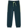 Pantalones de chándal infantiles con cordón verde musgo 92 de , Pantalones de niños - Ref: Foro24-13419, Precio: 11,76 €, Des...