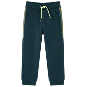 Moss Green Drawstring Children's Sweatpants 92 by , kids pants - Ref: Foro24-13419, Price: 11,99 €, Discount: %