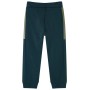 Pantalones de chándal infantiles con cordón verde musgo 92 de , Pantalones de niños - Ref: Foro24-13419, Precio: 11,76 €, Des...