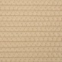 Beige and white cotton storage basket Ø40x35 cm by , Baskets - Ref: Foro24-358467, Price: 22,61 €, Discount: %