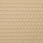 Cesta para ropa sucia algodón beige y blanco Ø55x36 cm de , Cestas para ropa - Ref: Foro24-358471, Precio: 26,49 €, Descuento: %