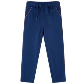 Children's pants with navy blue drawstring 140 by , kids pants - Ref: Foro24-13548, Price: 12,99 €, Discount: %