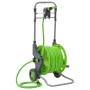 Hose reel with wheels 45+2 m by vidaXL, Garden hose holder - Ref: Foro24-143900, Price: 132,39 €, Discount: %