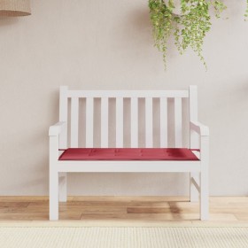 Garden bench cushion Oxford fabric red red 120x50x3 cm by , Cushions for chairs and sofas - Ref: Foro24-314080, Price: 20,61 ...