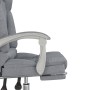 Silla de oficina reclinable con masaje de tela gris claro de , Sillas de oficina - Ref: Foro24-349685, Precio: 124,99 €, Desc...