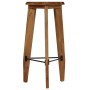 Kitchen stools 2 units solid acacia wood by vidaXL, Kitchen stools - Ref: Foro24-246017, Price: 197,42 €, Discount: %