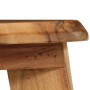 Kitchen stools 2 units solid acacia wood by vidaXL, Kitchen stools - Ref: Foro24-246017, Price: 197,42 €, Discount: %