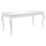 Glossy white dining table 179x89x81 cm by vidaXL, Kitchen and dining tables - Ref: Foro24-246958, Price: 589,80 €, Discount: %