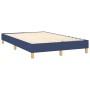 Box spring bed with mattress and LED blue fabric 120x200 cm by , Beds and slatted bases - Ref: Foro24-3134027, Price: 398,09 ...