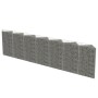 Muro de gaviones de acero 450x30x100 cm de vidaXL, Paneles de vallas - Ref: Foro24-143571, Precio: 217,10 €, Descuento: %