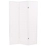 Biombo plegable 3 paneles estilo japonés 120x170 cm blanco de vidaXL, Divisores de ambientes - Ref: Foro24-245905, Precio: 12...