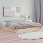 Estructura de cama de madera maciza 120x200 cm de , Camas y somieres - Ref: Foro24-820681, Precio: 116,99 €, Descuento: %