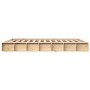 Estructura de cama de madera maciza 120x200 cm de , Camas y somieres - Ref: Foro24-820681, Precio: 116,99 €, Descuento: %