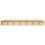 Estructura de cama doble pequeña de madera maciza 120x190 cm de , Camas y somieres - Ref: Foro24-820706, Precio: 120,42 €, De...