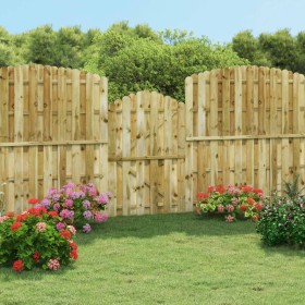 Impregnated pine wood fence gate 100x150 cm by vidaXL, garden gates - Ref: Foro24-45329, Price: 85,99 €, Discount: %