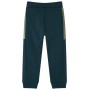 Pantalones de chándal infantiles con cordón verde musgo 140 de , Pantalones de niños - Ref: Foro24-13423, Precio: 13,88 €, De...