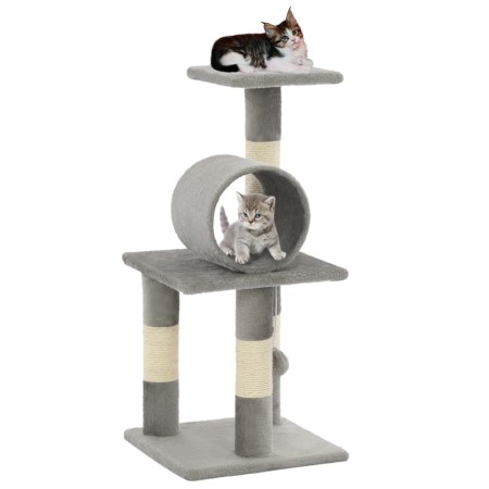 Katzenkratzbaum mit Sisalstamm 65 cm grau von vidaXL, Katzenmöbel - Ref: Foro24-170596, Preis: 32,05 €, Rabatt: %