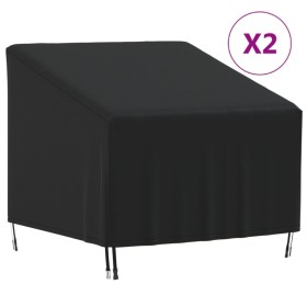 Gartenstuhlbezüge 2 Stück 420D Oxford-Stoff 90x90x50/75 cm von , Abdeckungen für Gartenmöbel - Ref: Foro24-3203379, Preis: 34...