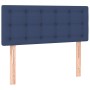 Blue fabric LED headboard 80x5x78/88 cm by , Headboards and footboards - Ref: Foro24-3122026, Price: 48,02 €, Discount: %