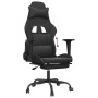 Gaming-Stuhl mit Fußstütze Kunstleder schwarz von , Gaming-Stühle - Ref: Foro24-3143661, Preis: 138,35 €, Rabatt: %