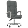 Dark Gray Fabric Massage Reclining Office Chair by , Office chairs - Ref: Foro24-349686, Price: 126,19 €, Discount: %