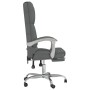 Dark Gray Fabric Massage Reclining Office Chair by , Office chairs - Ref: Foro24-349686, Price: 126,19 €, Discount: %