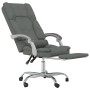 Dark Gray Fabric Massage Reclining Office Chair by , Office chairs - Ref: Foro24-349686, Price: 126,19 €, Discount: %