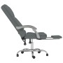 Dark Gray Fabric Massage Reclining Office Chair by , Office chairs - Ref: Foro24-349686, Price: 126,19 €, Discount: %