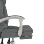 Dark Gray Fabric Massage Reclining Office Chair by , Office chairs - Ref: Foro24-349686, Price: 126,19 €, Discount: %