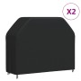 Cubiertas para barbacoas 2 uds tela Oxford 420D 162x61x122 cm de , Fundas para muebles de jardín - Ref: Foro24-3203390, Preci...