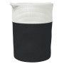 Black and white cotton storage basket Ø49x65 cm by , Baskets - Ref: Foro24-358495, Price: 38,45 €, Discount: %