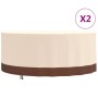 Cubiertas muebles jardín 2 uds tela Oxford 600D Ø 213x71 cm de , Fundas para muebles de jardín - Ref: Foro24-3203365, Precio:...