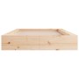 Solid wood bed frame 100x200 cm by , Beds and slatted bases - Ref: Foro24-820686, Price: 109,99 €, Discount: %