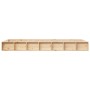 Estructura de cama de madera maciza 100x200 cm de , Camas y somieres - Ref: Foro24-820686, Precio: 110,22 €, Descuento: %