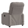 Taupe gray fabric reclining massage chair by , Armchairs - Ref: Foro24-372499, Price: 246,99 €, Discount: %