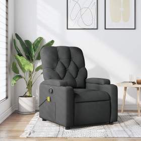 Dark Gray Fabric Reclining Massage Chair by , Armchairs - Ref: Foro24-372492, Price: 235,55 €, Discount: %