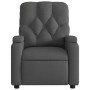 Sillón de masaje reclinable de tela gris oscuro de , Sillones - Ref: Foro24-372492, Precio: 248,03 €, Descuento: %