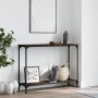 Oak brown engineered wood console table 101x30.5x75 cm by , Side tables - Ref: Foro24-837706, Price: 42,64 €, Discount: %