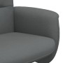 Recliner armchair with footrest in dark gray fabric by , Armchairs - Ref: Foro24-356571, Price: 171,30 €, Discount: %