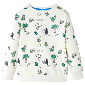 Soft ecru children's sweatshirt 140 by , Kids T-shirts - Ref: Foro24-12593, Price: 10,99 €, Discount: %