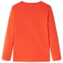 Bright Orange 92 Children's Long Sleeve T-Shirt by , Kids T-shirts - Ref: Foro24-12719, Price: 9,99 €, Discount: %