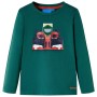 Camiseta infantil de manga larga verde 104 de , Camisetas para niños - Ref: Foro24-12875, Precio: 9,74 €, Descuento: %