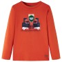 Children's orange long-sleeved t-shirt 104 by , Kids T-shirts - Ref: Foro24-12880, Price: 9,74 €, Discount: %